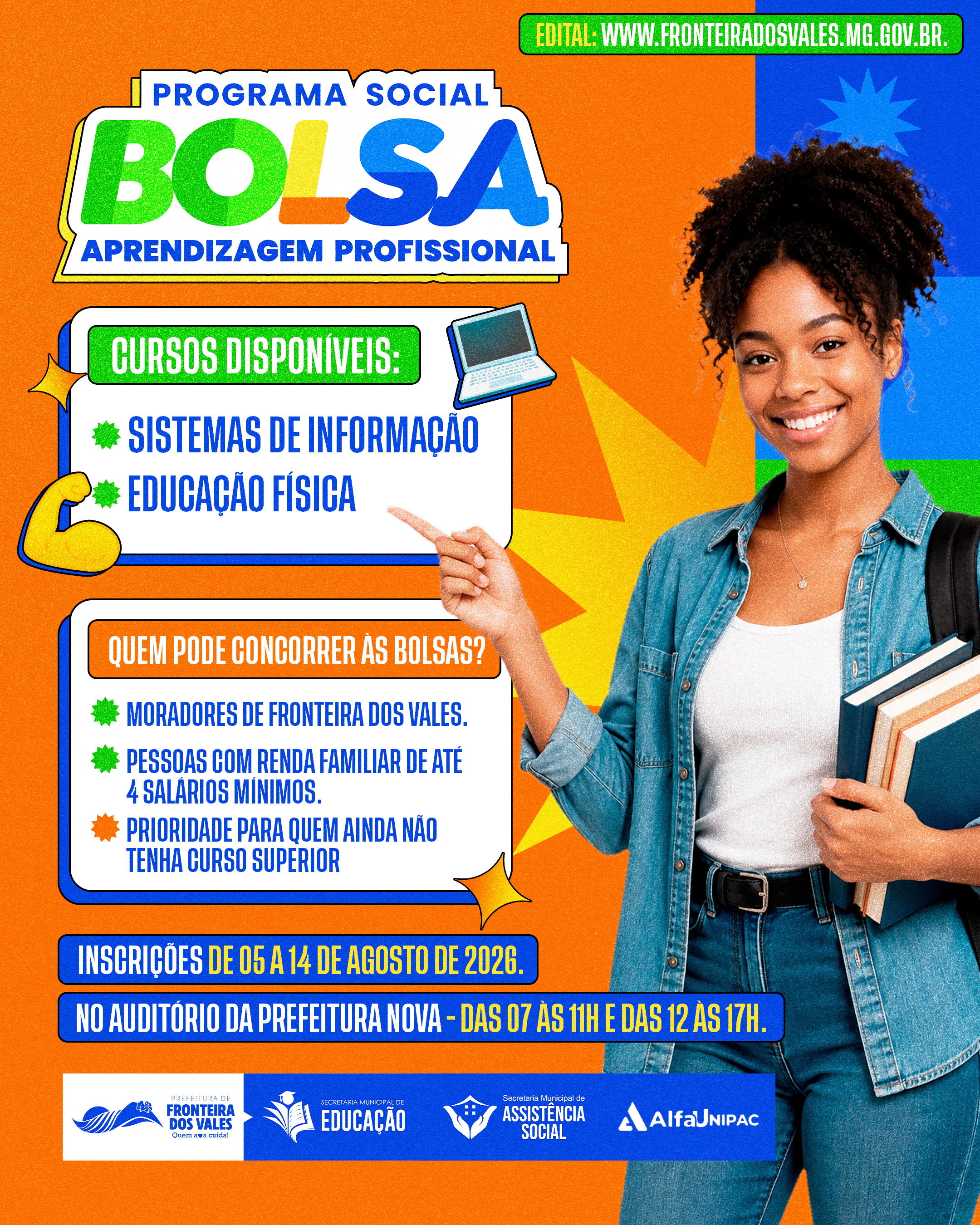 PROGRAMA SOCIAL BOLSA APRENDIZAGEM!